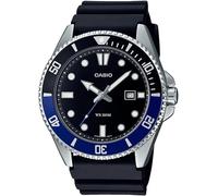 Casio MDV-107-1A2VEF Analog Mens Watch Stainless Steel Black Dial