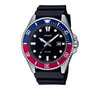 Casio MDV-107-1A3VEF Black Resin Strap Watch - W17476