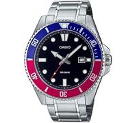 Casio Men's Analog Quartz Watch with Stainless Steel Strap MDV-106DD-1A3VCF