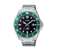 Casio Men's Analog Quartz Watch with Stainless Steel Strap MDV-106DD-1A3VCF