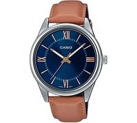 Casio Men Analog Automatic Watch with Leather Strap A2037