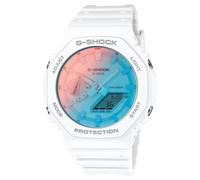 Casio G-Shock Beach Time Lapse (45.4mm) Blue Red Dial / White GA-2100TL-7AER