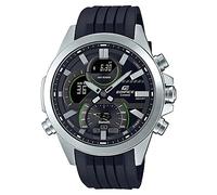 Casio Men Analogue-Digital Quartz Watch with Rubber Strap ECB-30P-1AEF