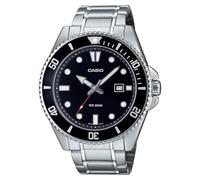 Casio Men Analogue Quarz Watch with Stainless Steel Strap MDV-107D-1A1VEF