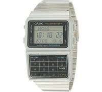 Casio Men Digital Calculator Stainelss Steel Bracelet Watch DBC-611-1DF