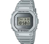 Casio Unisex 49.00mm Quartz Watch with Silver Digital dial and Silver Plastic/Resin Strap Strap DW-5600FF-8ER