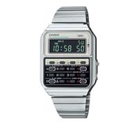 Casio Silver Unisexs Digital Watch Casio Collection Vintage CA-500WE-7BEF