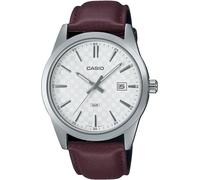 Casio Men’s Quartz Analog Watch -Brown Dial -Leather Strap -MTP-VD03L-5AUDF