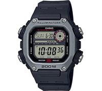 Casio Men's 50.40mm Quartz Watch with LCD Digital dial and Black Resin Strap DW-291H-1AVEF