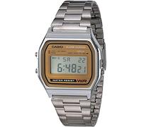 Casio Men's A158WEA-9CF Casual Classic Digital Bracelet Watch, Silver, Silver, Dress
