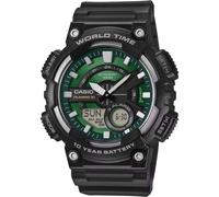 Casio Men's AEQ-110W-3A2VEF Collection 52mm Quartz Watch in Black Casio Black One Size