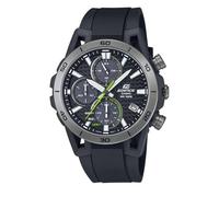 Casio Edifice EQS-960PB-1AVCR | Solar-Powered Chronograph | Carbon-Reinforced Resin | 10 Bar Water Resistance | Motorsports-Inspired Design