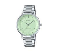 Casio Men's Analog-Digital Watch with Stainless Steel Strap LTP-VT03D-3BDF