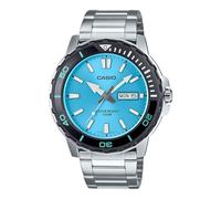 Casio Men's Analog Quartz Watch with Stainless Steel Strap MTD-125D-2A3VDF