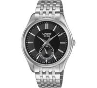 Casio Men's Analog Watch with Black Dial MTP-B315D-1AV, Stainless Steel Bracelet, 24-Hour Subdial, 50M Water Resistance