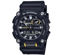 Casio Gents 50.00mm Quartz Watch with Black Analogue - Digital dial and Black Plastic/Resin Strap Strap GA-900-1AER