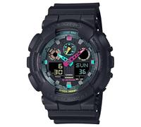 Casio Men's Analogue-Digital Quartz Watch with Nylon Strap GA-100MF-1AER