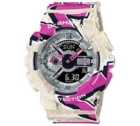 Casio Men's Analogue-Digital Quartz Watch with Plastic Strap GA-110SS-1AER