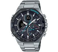 Casio Silver Mens Analogue-Digital Watch Edifice ECB-950DB-1AEF