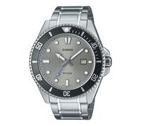 Casio MDV-107D-8AV - Analogue Men's Watch with Stainless Steel Case and 20 ATM Water Resistance, metallic silver, Bracelet