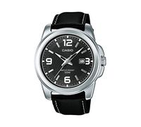 Casio Men's Analogue Quartz Watch with Leather Strap MTP-1314PL-8A