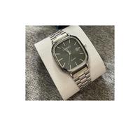 Casio Men's Analogue Stainless Steel Easy Reader Black Dial Watch - MTP-V001D-1BUDF