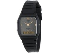 Casio Men's AW48HE-8AV Black Ana-Digi Dual-Time Watch, Black, Digital,Quartz Movement