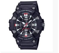 Casio Men's Black And Red Resin Strap Watch MW-610H-1AVEF &10 Year Battery Life.