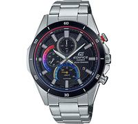 Casio Men's Chronograph Quartz Watch with Stainless Steel Strap Silver
