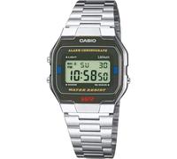 Casio Classic Digital Watch, Silver - A163WA-1QES