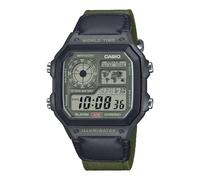 Casio Men's Digital Quartz Watch with Nylon Strap AE-1200WHUB-3AVEF