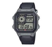 Casio Men's Digital Quartz Watch with Nylon Strap AE-1200WHUB-8AVEF
