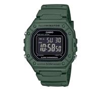 Casio Men's Digital Quartz Watch with Plastic Strap W-218H-3BVEF