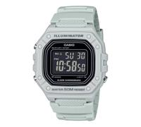 Casio Men's Digital Quartz Watch with Plastic Strap W-218H-8BVEF