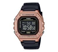 Casio Black Mens Digital Watch Casio Collection W-218HM-5BVEF