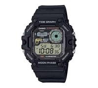 Casio Men's Digital Quartz Watch with Plastic Strap WS-1700H-1AVEF