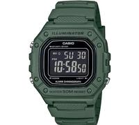 Casio Men's Digital Quartz Watch with Resin Strap W-218H-3BVCF