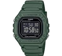 Casio Men's Digital Quartz Watch with Resin Strap W-218H-3BVCF