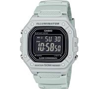 Casio Men's Digital Quartz Watch with Resin Strap W-218H-8BVCF