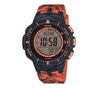 Casio Men's Digital Solar Power Watch with Plastic Strap PRG-300CM-4E