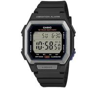 Casio Square Dial Black Strap Digital Watch