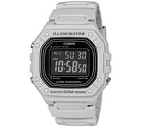 Casio Men's Digital Quartz Watch with Plastic Strap W-218H-8BVEF
