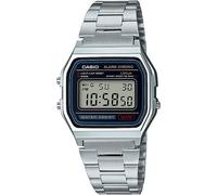 Casio Men's Digital Watch - Stainless Steel Bracelet - A158WA-1DF
