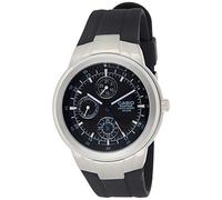 Casio Men's EF305-1AV Edifice Multifunction Watch with Black Resin Band, Black, Dress
