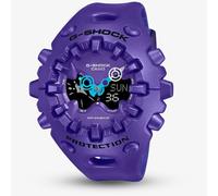 Casio Mens G-Shock Cool Eyes Purple Dual Display Watch GA-V01-2AER