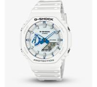 Casio Mens G-Shock Marvel Studios Fantastic Four White & Blue Dial Watch GA-2100HDS-7AER