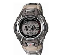 Casio Men's G-Shock MTGM900DA-8CR Tough Solar Atomic Stainless Steel Sport Watch, Silver, MTGM900DA-8CR
