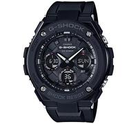 Casio Men's 'G Shock' Quartz Stainless Steel and Resin Casual Watch, Color:Black (Model: GST-S100G-1BCR)