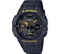 Casio G-Shock 'Caution Yellow' Shock Resistant Black Silicone GA-B001CY-1AER