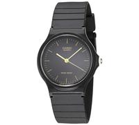 Casio Men's MQ24-1E Black Resin Quartz Watch with Black Dial